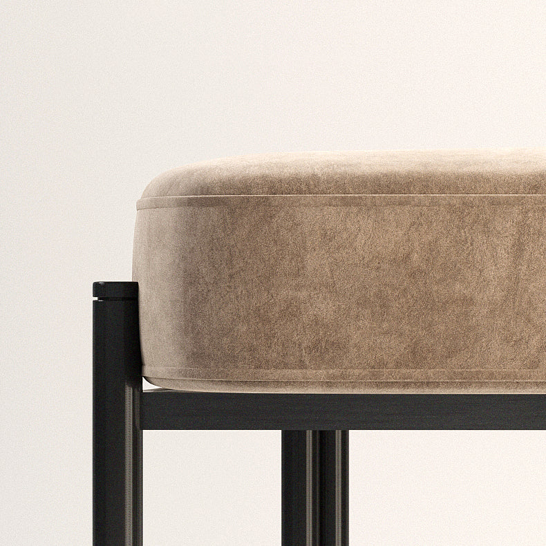 Sillas de comedor de metal estilo moderno Sillas de comedor sin brazos para cocina