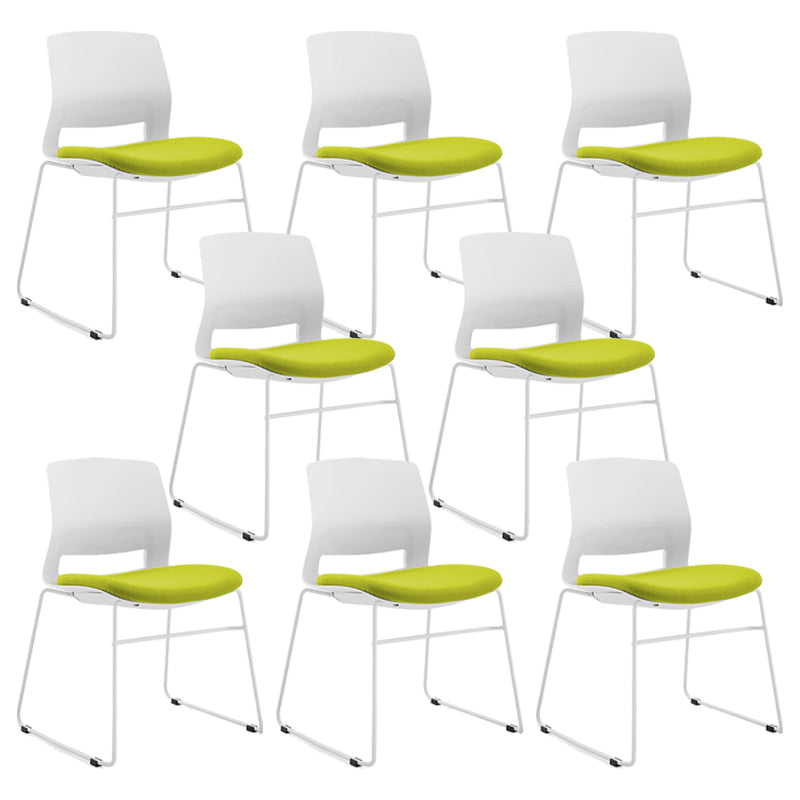 Tela de lino de estilo minimalista que cena la parte posterior abierta de la silla que cena la silla sin brazos