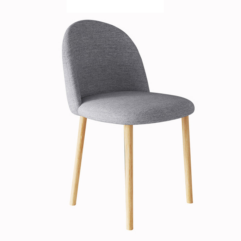 Chaise d'appoint contemporaine pour la maison, chaise de salle à manger en métal à dossier Parsons pour un usage domestique