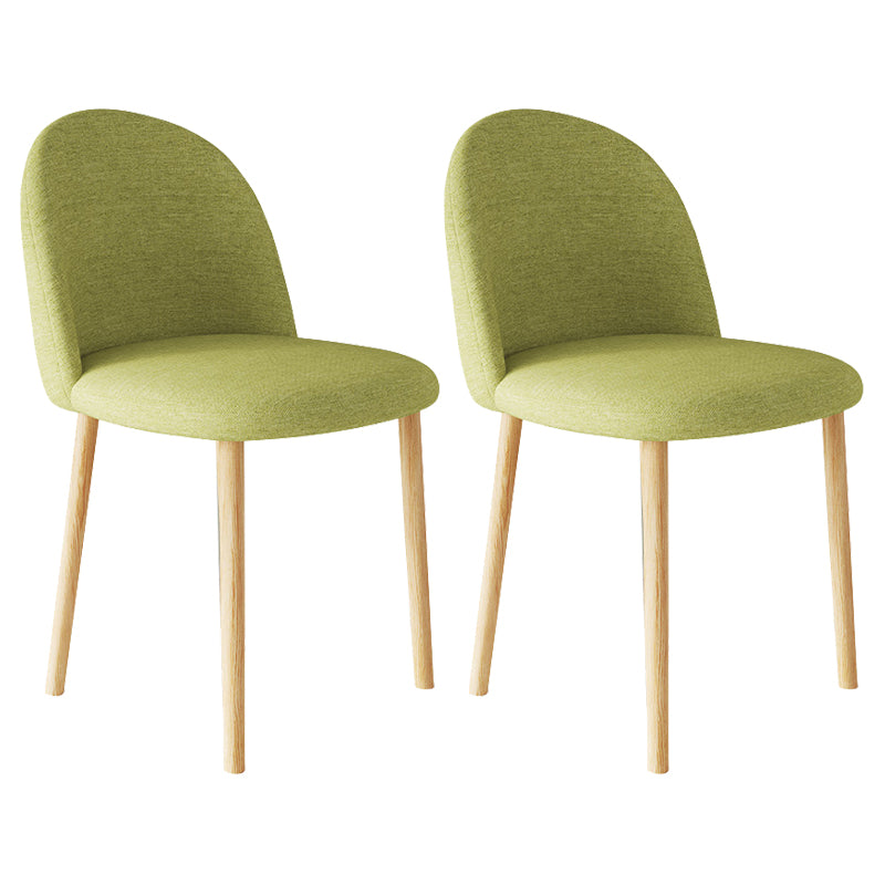 Chaise d'appoint contemporaine pour la maison, chaise de salle à manger en métal à dossier Parsons pour un usage domestique