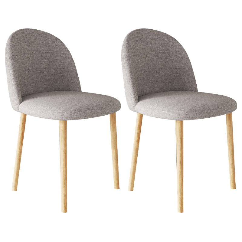 Chaise d'appoint contemporaine pour la maison, chaise de salle à manger en métal à dossier Parsons pour un usage domestique