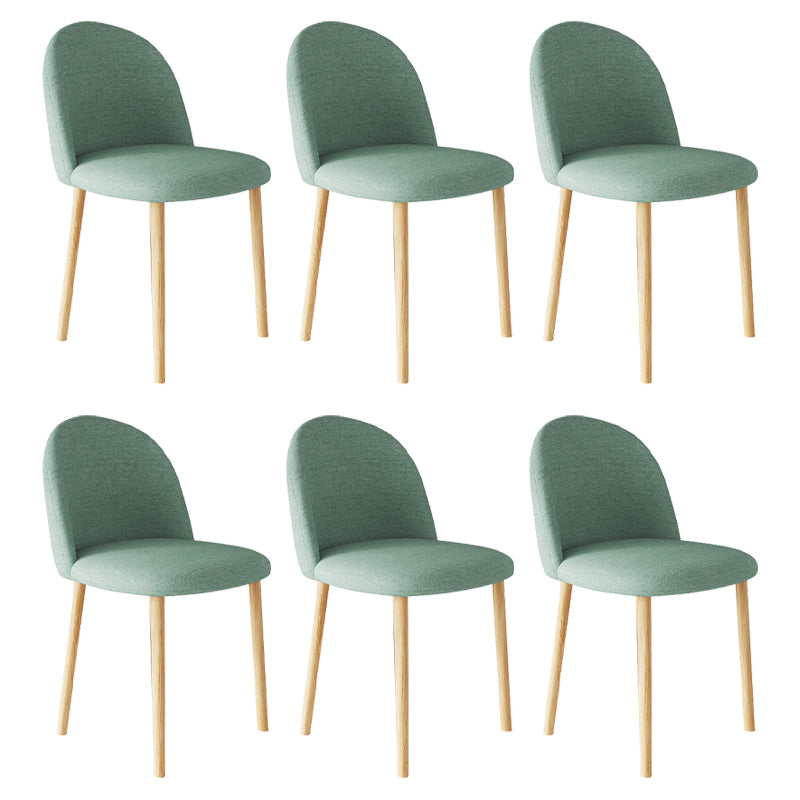 Chaise d'appoint contemporaine pour la maison, chaise de salle à manger en métal à dossier Parsons pour un usage domestique