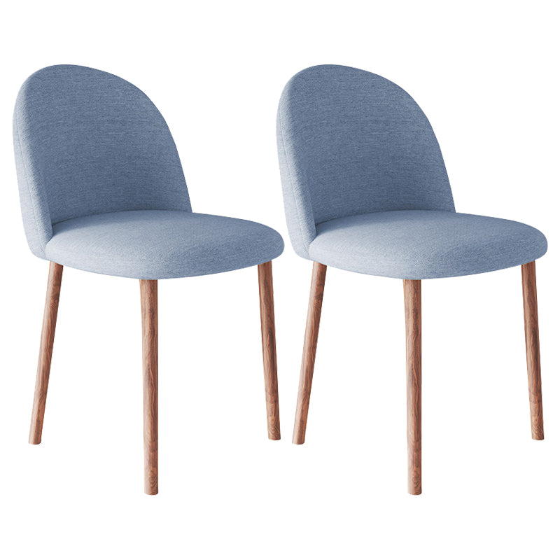 Chaise d'appoint contemporaine pour la maison, chaise de salle à manger en métal à dossier Parsons pour un usage domestique