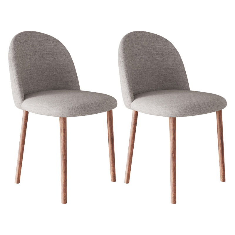 Chaise d'appoint contemporaine pour la maison, chaise de salle à manger en métal à dossier Parsons pour un usage domestique