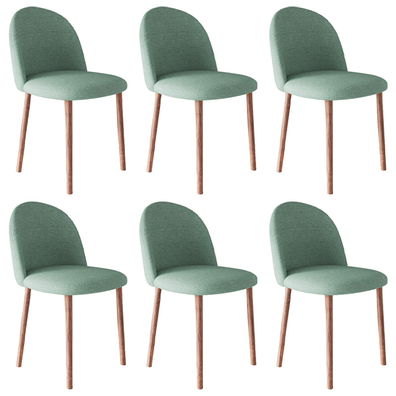 Chaise d'appoint contemporaine pour la maison, chaise de salle à manger en métal à dossier Parsons pour un usage domestique