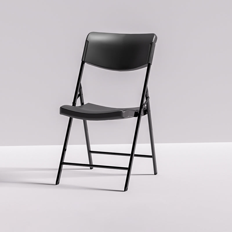 Chaise de salle à manger contemporaine en métal, chaise latérale de salle à manger à dossier ouvert sans accoudoirs