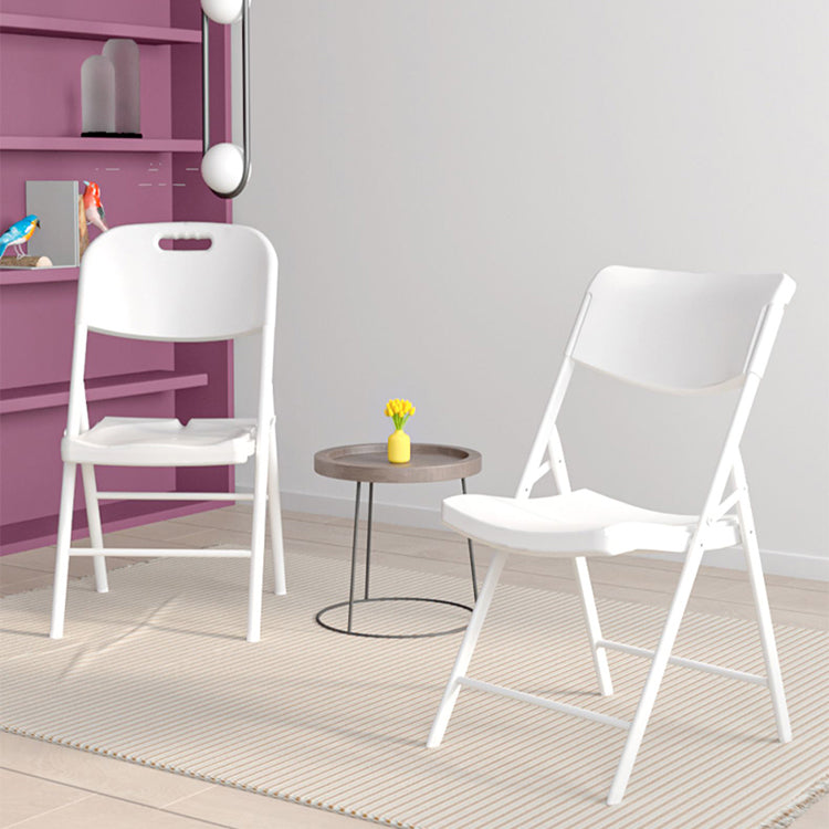 Silla de comedor de metal contemporáneo, silla lateral de comedor con respaldo abierto sin brazos para el hogar