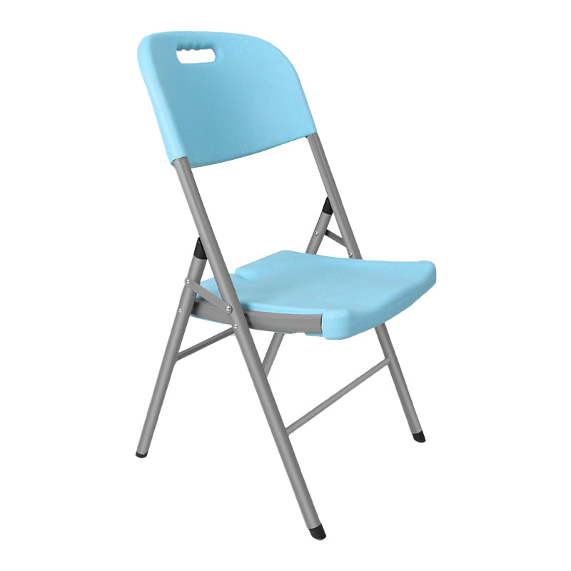Moderne binnen-outdoor metalen stoel Home Armless Open Back Dining zijstoel