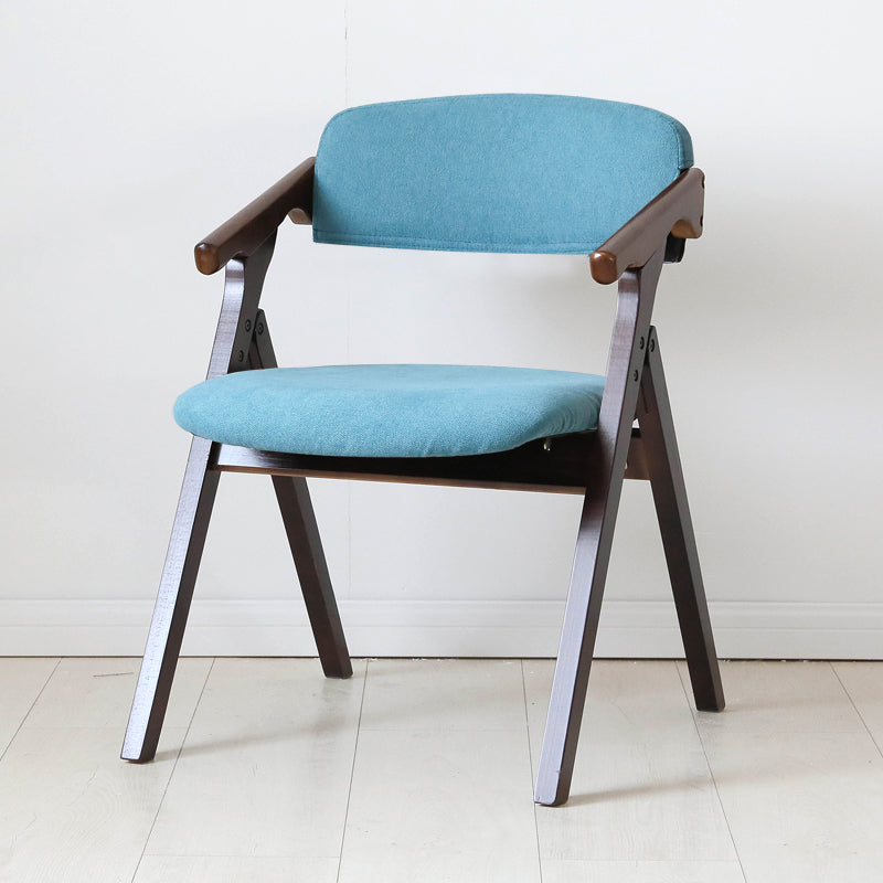 Chaises de salle à manger en bois contemporaines, fauteuil latéral à dossier ouvert, pour usage domestique