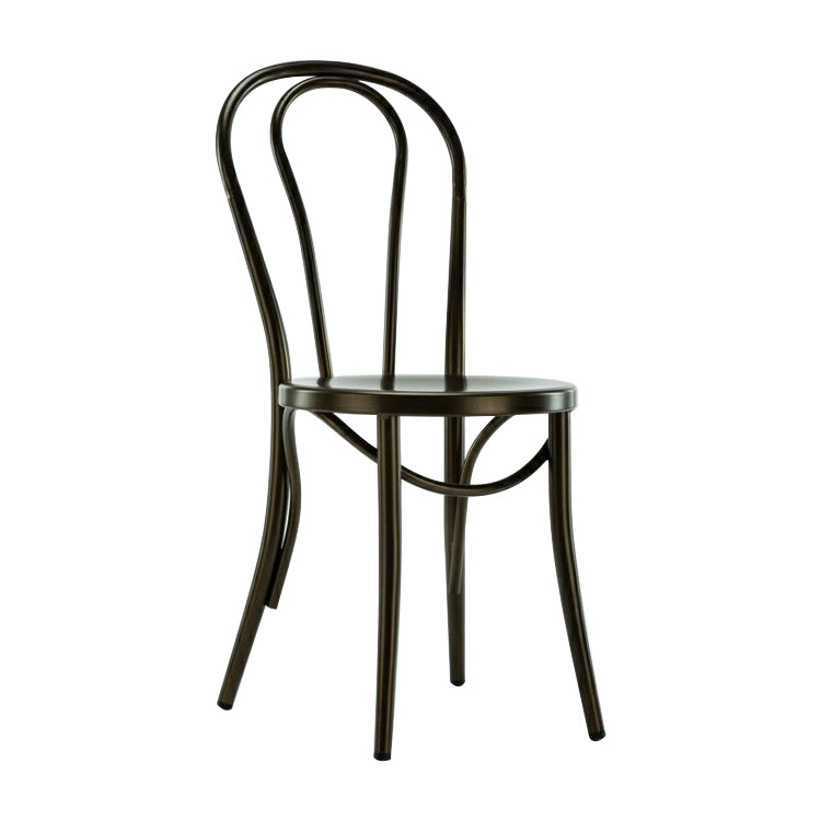 Eigentijdse stijl metalen eetkamerstoelen Windsor achter armloze stoel voor keuken