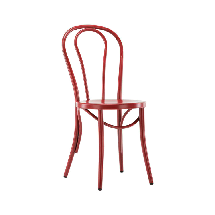 Eigentijdse stijl metalen eetkamerstoelen Windsor achter armloze stoel voor keuken
