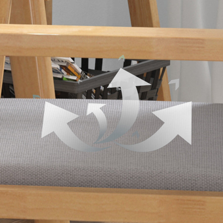 Silla de comedor tapizada con respaldo sólido, sillón contemporáneo con acabado mate, única