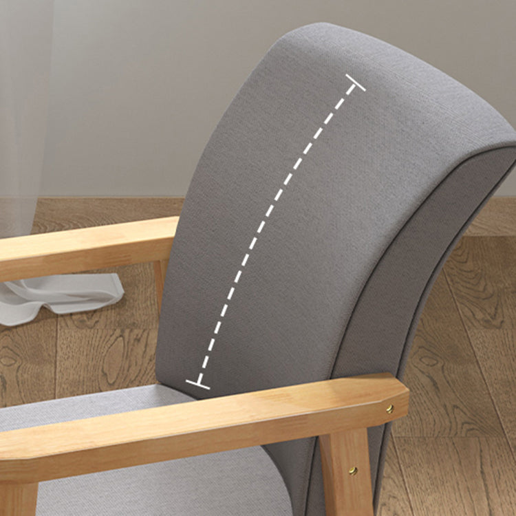 Silla de comedor tapizada con respaldo sólido, sillón contemporáneo con acabado mate, única