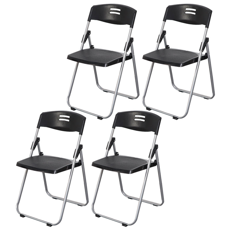 Parte posterior abierta sin brazos de la silla lateral casera plástica del metal contemporáneo que cena la silla lateral
