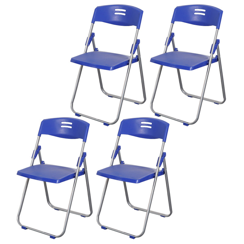 Parte posterior abierta sin brazos de la silla lateral casera plástica del metal contemporáneo que cena la silla lateral