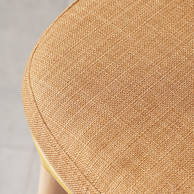 Sillas de comedor estilo moderno Sillas sin brazos de plástico con patas de madera