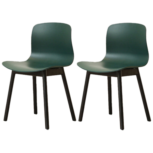 Chaises latérales arrière solides de salle à manger de cuisine de chaise en bois de hêtre de style moderne