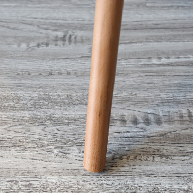 Chaises latérales arrière solides de salle à manger de cuisine de chaise en bois de hêtre de style moderne