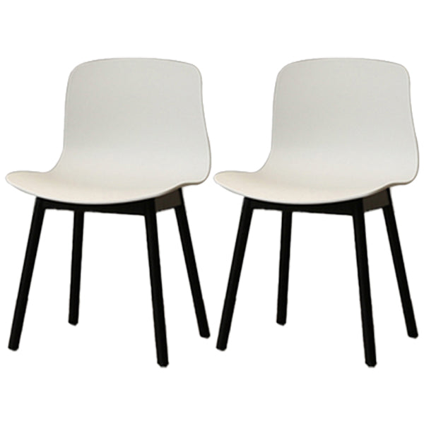 Chaises latérales arrière solides de salle à manger de cuisine de chaise en bois de hêtre de style moderne