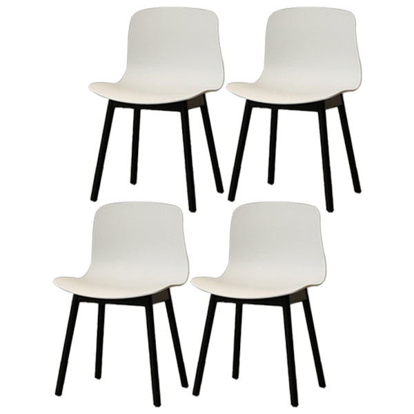 Chaises latérales arrière solides de salle à manger de cuisine de chaise en bois de hêtre de style moderne