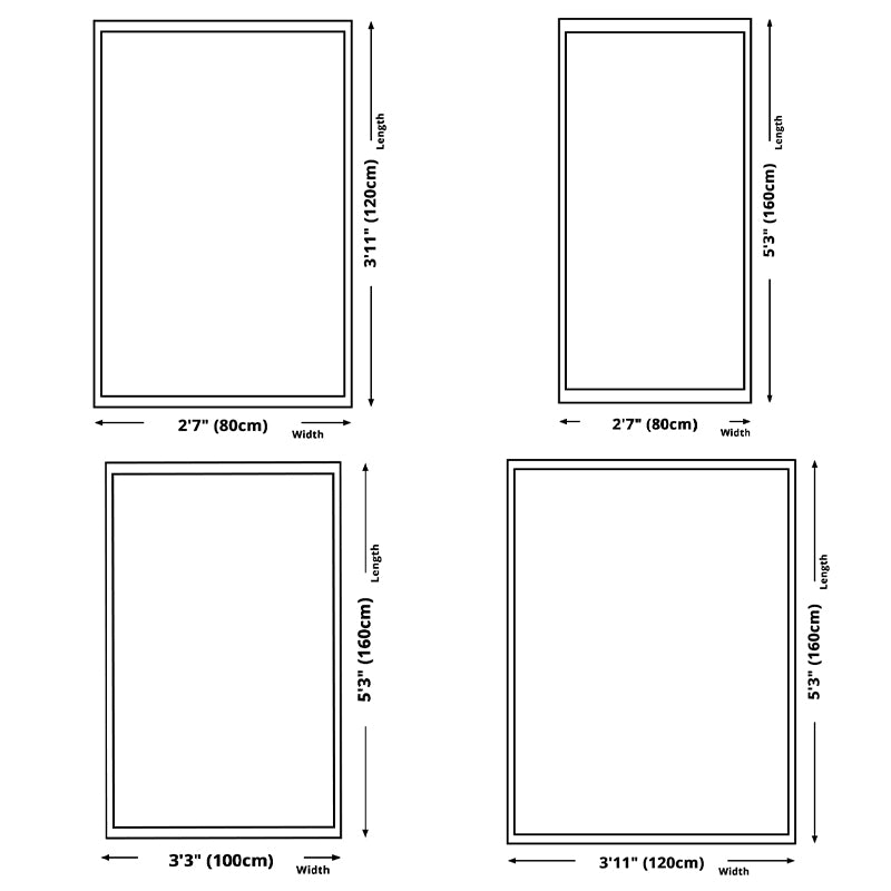 Mitte des Jahrhunderts Medaillon Muster Teppich Polyester Fläche Teppich nicht rutschfestem Innenteppich für Wohnzimmer