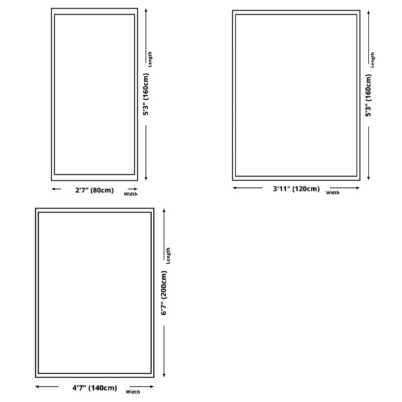 Retro Polyester Teppich Mitte des Jahrhunderts floral bedruckt