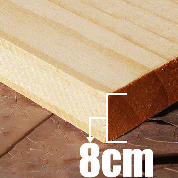 Table à manger rectangulaire de luxe traditionnelle, table en bois massif de pin avec socle