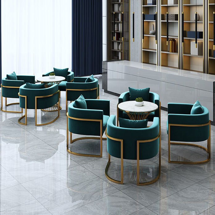 Gesinterde steen witte eettafel Luxe stijl vaste tafel voor eetkamer