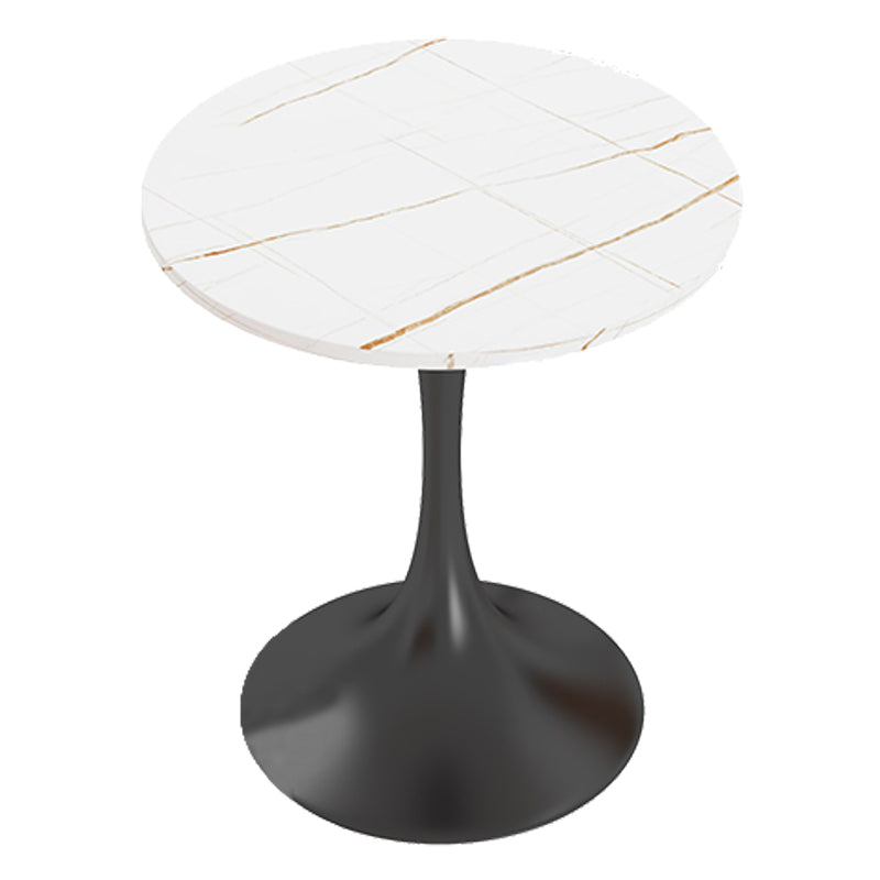 Traditional Luxury Round Table Stone Dining Room Collection for Indoor
