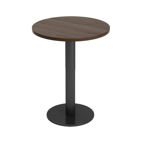 Industrial Solid Wood Dinner Room Kitchen Table Brown Top Table with Black Frame for Dining Room