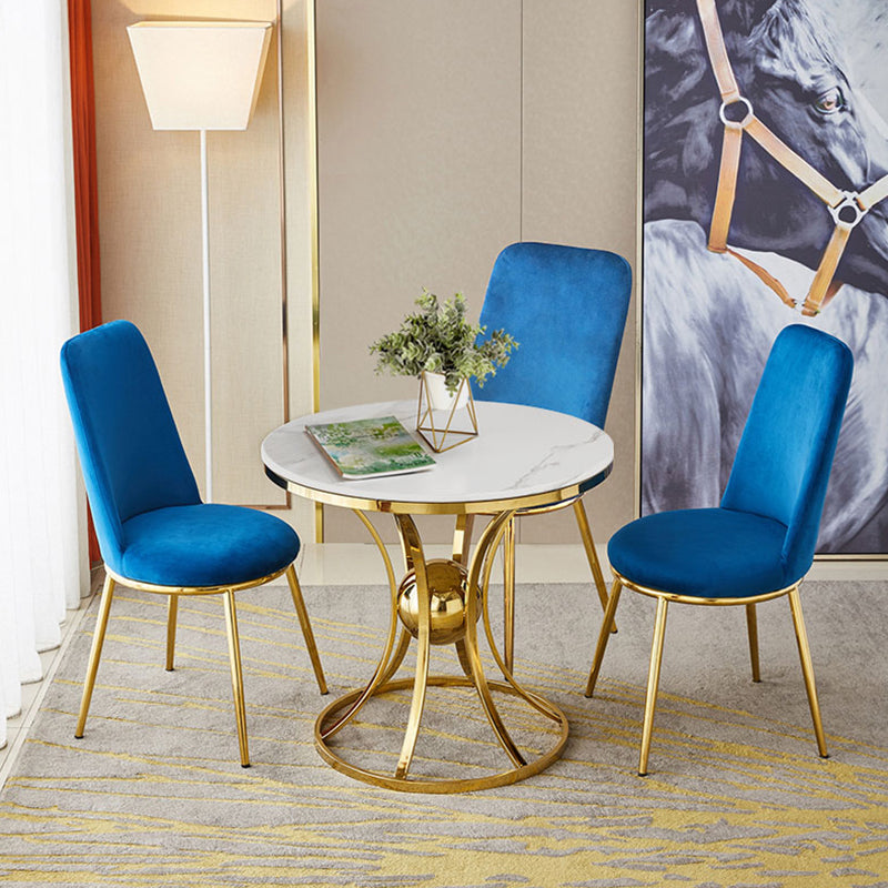 Ronde tafel Dinettetafel Traditionele luxe eetkamertafel voor binnen