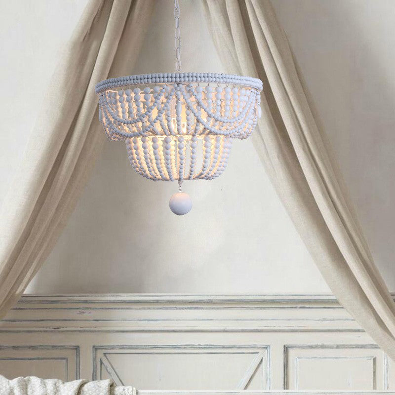 Perle lustre luminaire luminaire vintage berge d'éclairage pour le restaurant