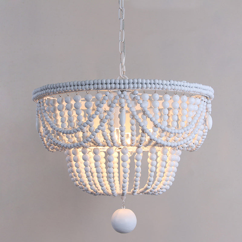 Perle lustre luminaire luminaire vintage berge d'éclairage pour le restaurant