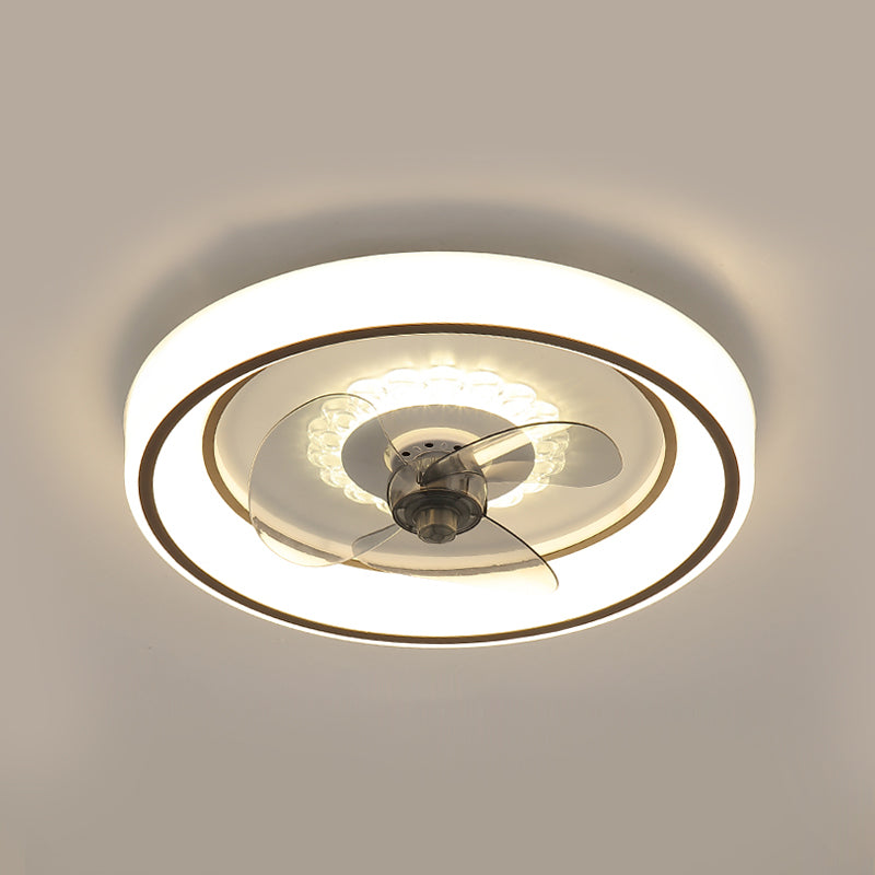 Acryl -geometrische Formlüftungslampe zeitgenössische LED -LED -Deckenleuchte