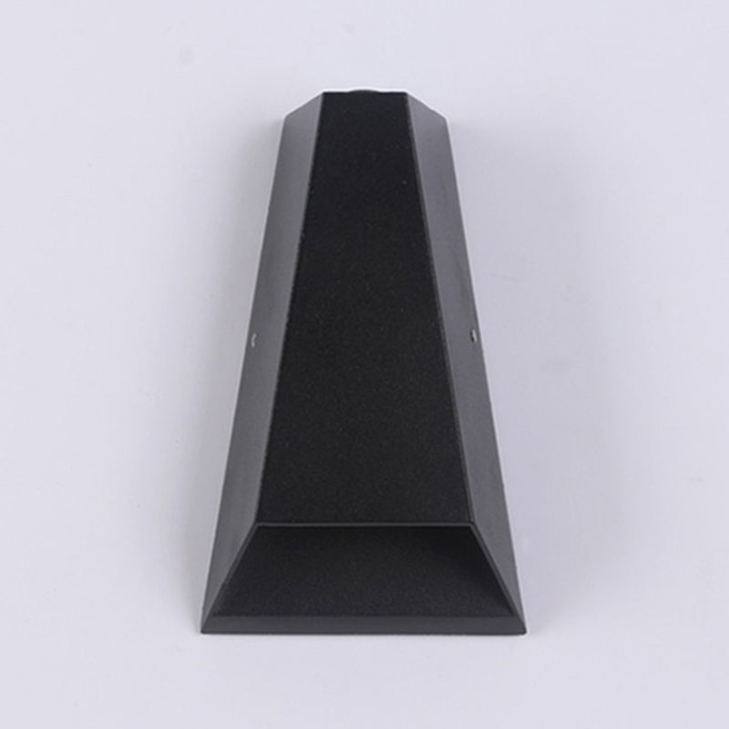 Geometric Shade Wall Lighting Modern Style Metal 2 Lights Wall Sconce Lamp