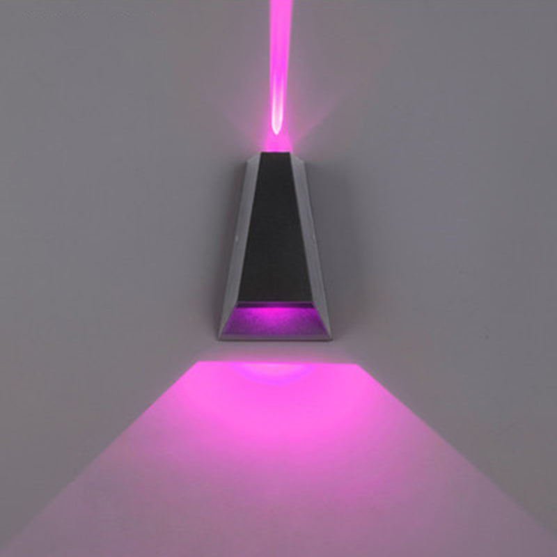 Éclairage mural de nuance géométrique Métal de style moderne 2 LICTES LAMPE MURS MURS