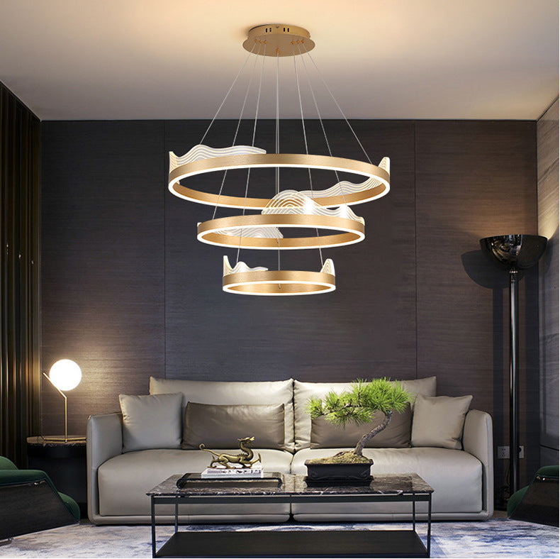 Karakteristieke artistieke stijl Led hangsel kroonluchter licht voor eetkamer woonkamer slaapkamer