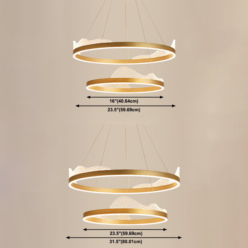 Karakteristieke artistieke stijl Led hangsel kroonluchter licht voor eetkamer woonkamer slaapkamer