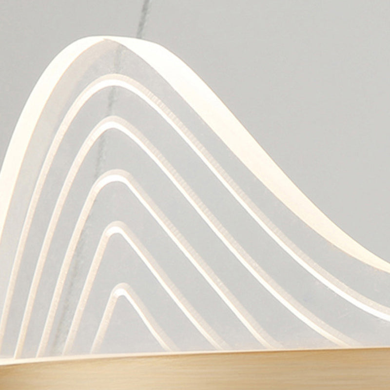 Karakteristieke artistieke stijl Led hangsel kroonluchter licht voor eetkamer woonkamer slaapkamer