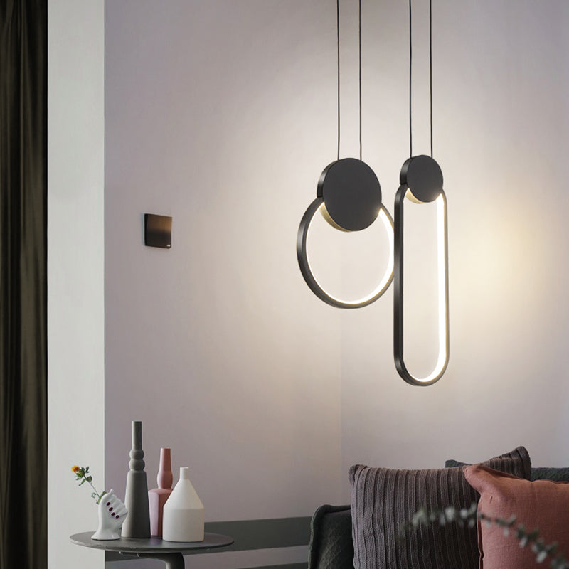 Geometrische Anhängerbeleuchtung moderne Anhängerbeleuchtung mit Acrylschatten