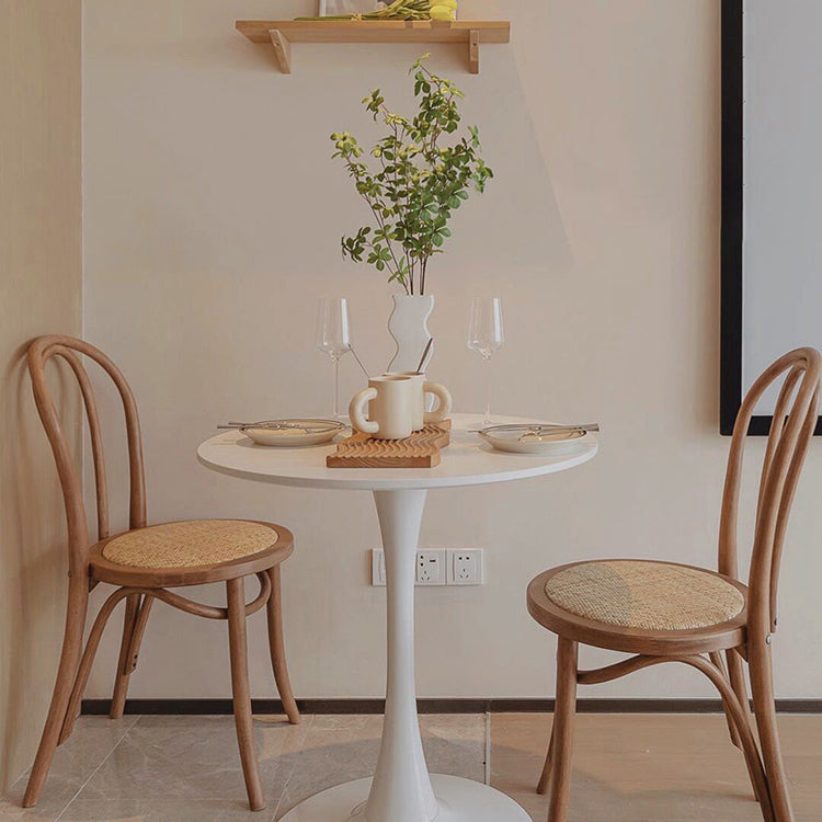 Juego de sillas de madera de haya contemporánea, cocina, comedor, sillas traseras Windsor