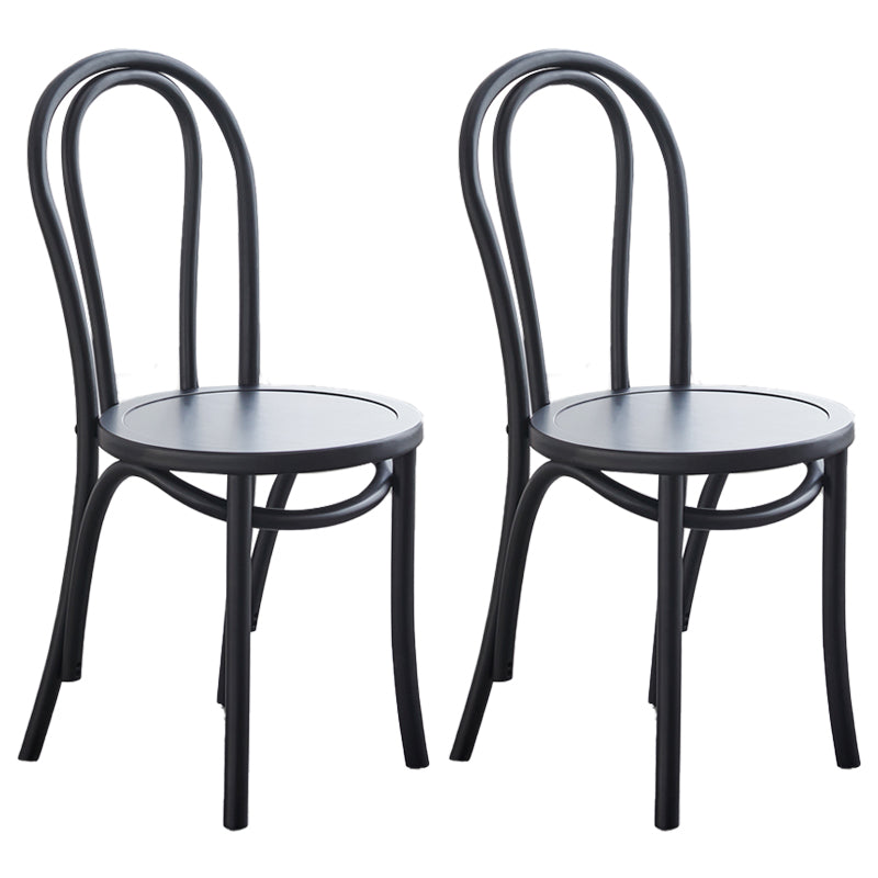 Juego de sillas de madera de haya contemporánea, cocina, comedor, sillas traseras Windsor