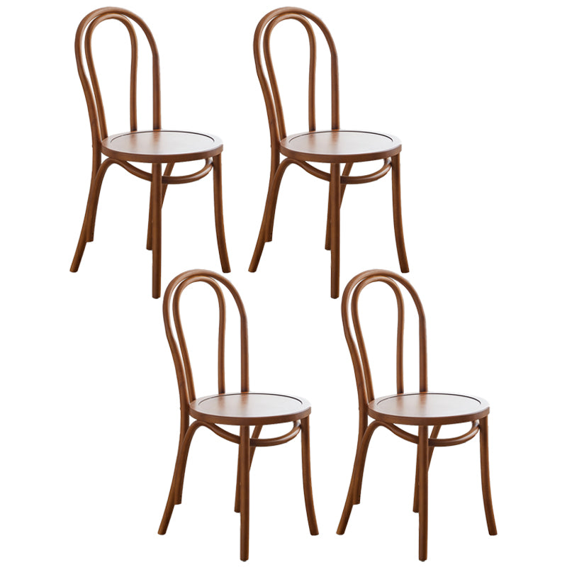 Juego de sillas de madera de haya contemporánea, cocina, comedor, sillas traseras Windsor