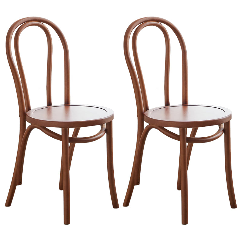 Juego de sillas de madera de haya contemporánea, cocina, comedor, sillas traseras Windsor