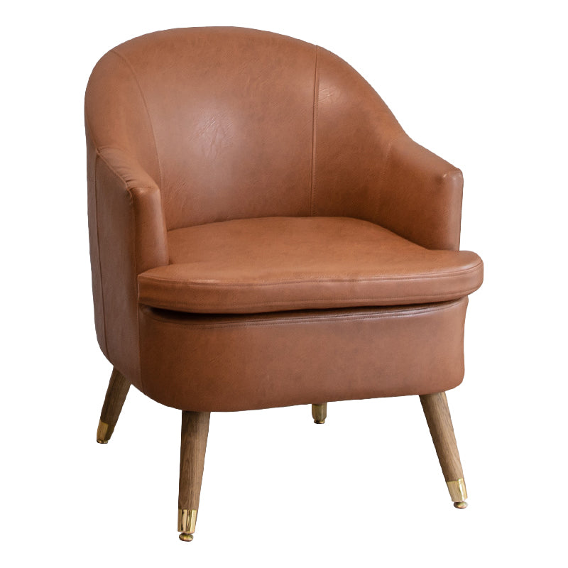 Chaise d'appoint rembourrée de Style minimaliste, avec bras à dossier solide, chaise d'appoint simple pour salle à manger, pour la maison