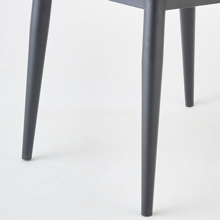 Chaise d'appoint à oreilles de style moderne avec pieds en métal pour un usage domestique (Ensemble de 2)