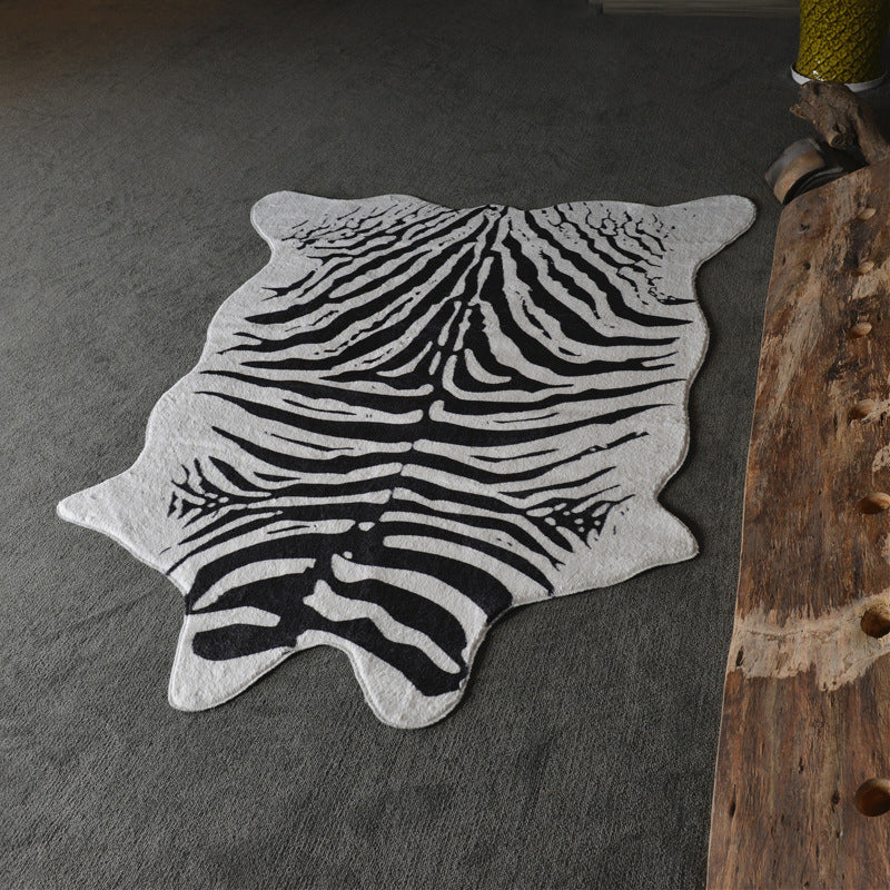 Animali creativi moderni Stampa con tappeto poliestere non slittata moquette per soggiorno