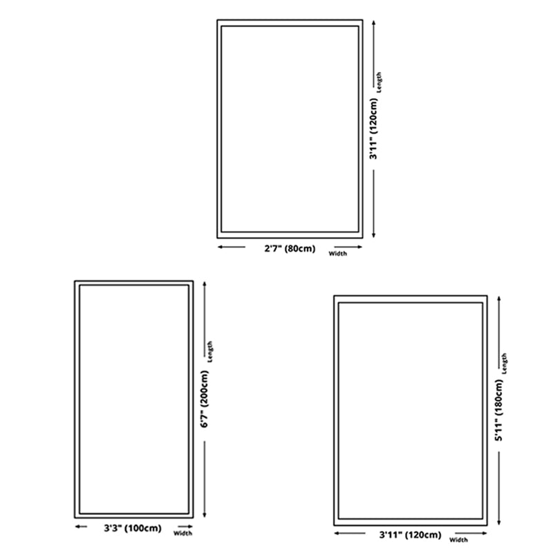 Minimalist Ombre Printed Carpet Gray Tone Area Rug Washable Rug for Living Room