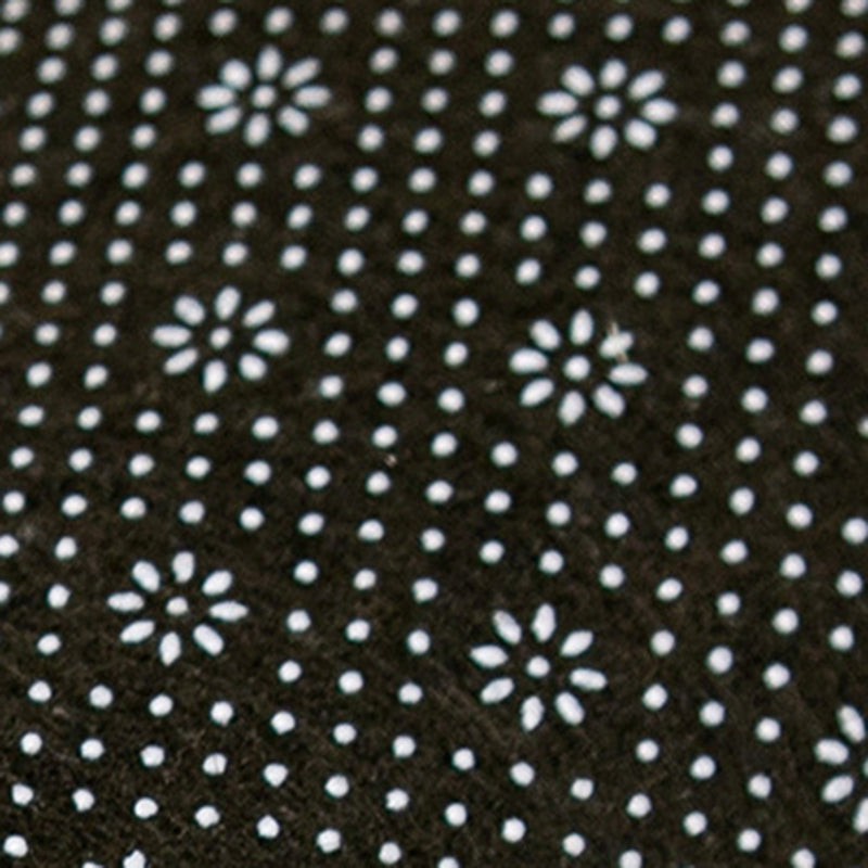 Apricot Medallion Pattern Rug European Polyester Area Rug Non-Slip Backing Carpet for Bedroom