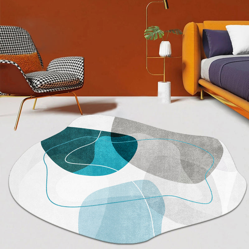 Braun einfacher Teppichblendmischblock Teppich Teppich für Wohnzimmer
